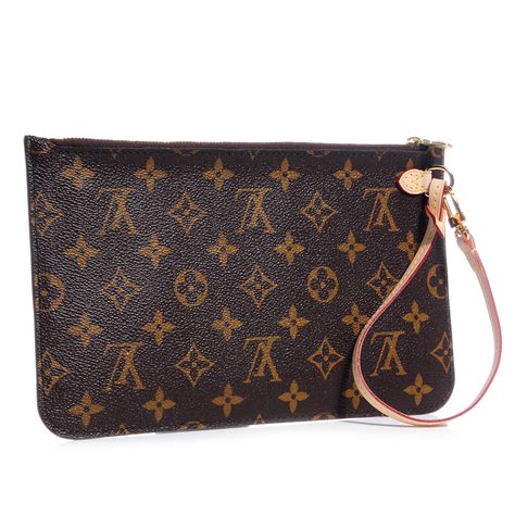 louis vuitton wristlet pochette|louis vuitton monogram pochette nm.